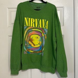 Urban Outfitters Nirvana Crewneck Sweatshirt